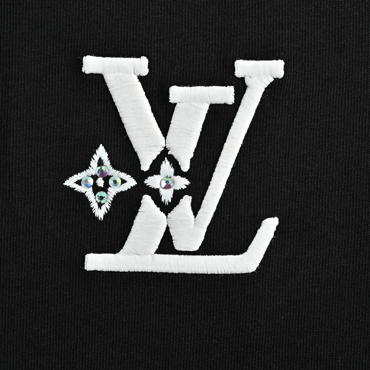 Louis Vuitton/Louis Vuitton star small label LV embroidered logo short sleeves